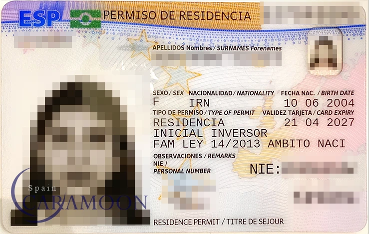 Residency card 35